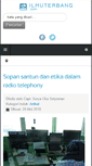 Mobile Screenshot of ilmuterbang.com