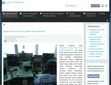 Tablet Screenshot of ilmuterbang.com